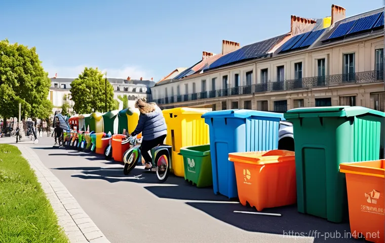 공공정책 사례 연구 - **Prompt 1: Sustainable Living in a French City**
"A vibrant, wide-angle shot of a bustling, mod...